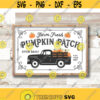 Pumpkin Patch Sign SVG pumpkin truck svg Farmhouse svg Decor Fall Sign svg Autumn sign svg pumpkin sign SVG Sign svg Cut File Cricut Design 201