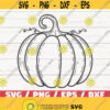 Pumpkin SVG Cut File Cricut Commercial use Instant Download Pumpkin Outline Fall SVG Thanksgiving SVG Design 1103
