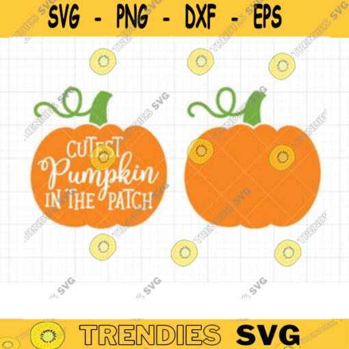 Pumpkin SVG DXF Files for Cricut Silhouette Cute Pumpkin Patch Cutest Pumpkin in the Patch svg dxf Thanksgiving Halloween Pumpkin svg dxf copy