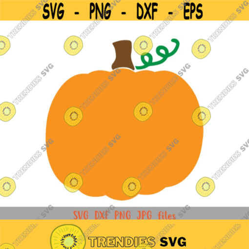 Pumpkin SVG File Pumpkin Clipart Pumpkin Cut Files Fall SVG Cricut Files Silhouette Files Halloween pumpkin svg Halloween svg Design 1141