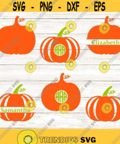 Pumpkin SVG, Pumpkin Monogram Svg, Thanksgiving Pumpkin Svg, Thanksgiving Svg, Pumpkin Silhouette, Cricut Files, Vector, svg, dxf, eps, png.