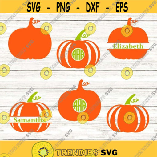 Pumpkin SVG Pumpkin Monogram Svg Thanksgiving Pumpkin Svg Thanksgiving Svg Pumpkin Silhouette Cricut Files Vector svg dxf eps png. .jpg