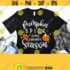 Pumpkin Spice Is My Favorite Season Svg Halloween Svg Halloween Shirt Svg Cricut Silhouette Dxf Png Jpg Printable White File Iron on Design 453