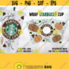 Pumpkin Spice Life SVG Starbucks Cup Svg Fall Pumpkin Starbucks wrap svg Full wrap Starbucks SVG files for Cricut 24oz venti cold cup SVG Design 412