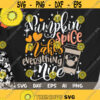 Pumpkin Spice Makes Everything Nice Svg Disney Fall Svg Minnie Coffee Cut File Svg Dxf Png Design 170 .jpg