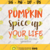 Pumpkin Spice Up Your Life File DXF Silhouette Print Vinyl Cricut Cutting SVG T shirt Design iron on Pumpkin Svg Pumpkin Spice Dxf Design 340