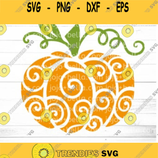 Pumpkin Svg Bundle Swirly Pumpkin SVG Bundle Pumpkin Monogram Svg Halloween Pumpkin Svg Svg Files for Cricut Silhouette Sublimation