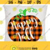 Pumpkin Svg Plaid Pumpkin Svg Happy Fall Svg Fall Svg Fall Clip Art Cut Files Print Files SVG DXF EPS Ai Png Jpeg Pdf