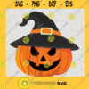 Pumpkin Witch Hat SVG Pumpkin SVG file Cute Pumpkin Jack O Lantern svg file Halloween SVG