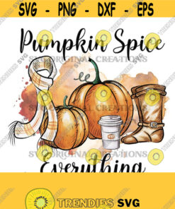 Pumpkin Spice Everything Fall Sublimation Fall Png Pumpkins Png Autumn Designs Sublimation Design Digital Download Png Design 733