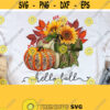 Pumpkin sunflower leopard png Hello Fall sublimation design download Fall png Love Fall PNG sublimate design Leopard Pumpkin png Design 423
