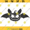 Pumpkin svg bat svg halloween svg png dxf Cutting files Cricut Funny Cute svg designs print for t shirt halloween shirt Design 1006