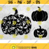 Pumpkin svg bundle fall pumpkin svg floral pumpkin svg halloween svg pumpkin monogram pumpkin clipart pumpkin face svg png dxf eps Design 139