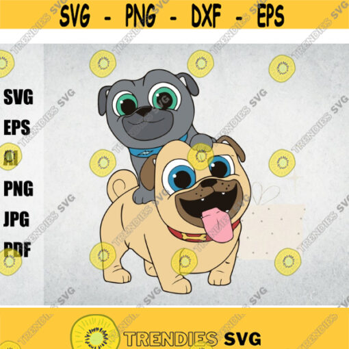 Puppy Dog Pals SvgPuppy DogPuppy PalsPuppy Svgsvg for cricutcut files silhouette Cricut instant download files digital Layered SVG Design 18