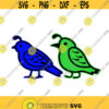 Quail Fall Autumn Birds Cuttable Design SVG PNG DXF eps Designs Cameo File Silhouette Design 1686