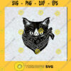 Quarantine Cat SVG Cat Wears Mask Quarantined SVG Cat With Mask SVG Cat SVG Quarantine 2020 SVG Cut File Instant Download Silhouette Vector Clip Art