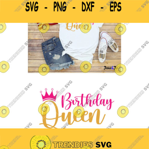 Queen BirthdayHappy Birthday SVG Birthday SVG Birthday Party SVGHappy Birthday cut fileT Shirt Mug Circut Iron Transfercutting file