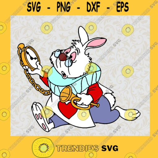 Queen of Hearts Svg White Rabbit Svg Alice in Wonderland Svg Cartoon Movie Svg