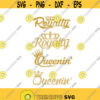 Queenin Royalty Queen King Princess Wedding Bride Cuttable Design SVG PNG DXF eps Designs Cameo File Silhouette Design 87