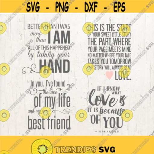 Quotes svg file for cut svg cutting file Cricut svg Love Sayings svg cut Sayings svg Cut or print file Design 279