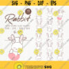 Rabbit svg bundle easter Rabbit SVG Rabbit svg File For Cricut Rabbit Clipart Rabbit Cricut SVG Rabbit cartoon cartoon svg Design 4