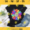 Rainbow Sunflower svg Sunflower Svg Rainbow Svg LGBT Svg Pride Svg Flower Svg Rainbow Flower Svg Virus Svg Nurse Svg Quarantine Svg