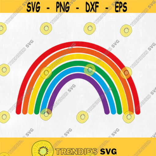 Rainbow Svg Rainbow Clipart svg png jpg eps dxf studio.3 Cut files for Cricut and Silhouette Clipart Instant Download. Design 147