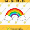 Rainbow svg Rainbow with clouds svg Rainbow cut file Magic wand svg Magic svg Rainbow with magic svg Rainbow clipart Rainbow vector Design 12