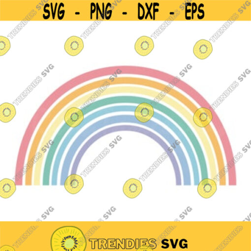 Rainbow svg png dxf Cutting files Cricut Cute svg designs print for t shirt Design 29