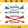 Raising Arrows Cuttable Design SVG PNG DXF eps Designs Cameo File Silhouette Design 580