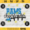 Rams Cheerleader SVG Team Spirit Heart Sport png jpeg dxf Commercial Use Vinyl Cut File Mom Dad Fall School Pride Football Mom 1289