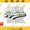 Rangers Retro School Spirit Svg Ranger Pride Png Rangers Cheer Svg Baseball Rangers Football Svg Cricut Cut File Rangers T Shirt Design Design 650
