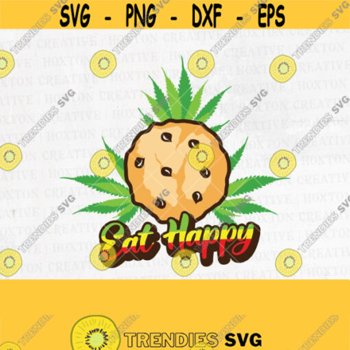 Rasta Cannabis Cookie Svg File Weed Leaf Svg High Life Svg Blunt Joint Cannabis Svg 420 Svg Marijuana SvgDesign 671
