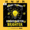 Ready To Make Kindergarten Brighter PNG Light Bulb Back To School Kids Teachers JPG