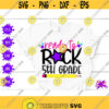 Ready To Rock 5th Grade Back To School Fifth Grade svg First Day Of School Hello Fifth Grade Shirt PNG Fifth Grader Shirt School Cut File Design 81