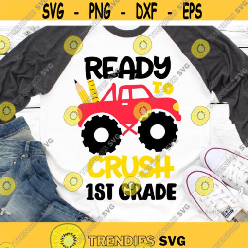 Ready for Third Grade Svg Back to School Svg First Day of School Svg Boy 3rd Grade Svg Online School Svg Cut Files for Cricut Png