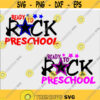 Ready to Rock Kindergarten SVG Bundle back to school svg First day of school svg svg eps png dxf.jpg