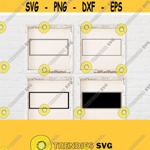 Rectangle Frame Svg Files for Cricut Border Svg Rectangle Svg Frame Svg Vector Cut Files Rectangle Lined SvgPngEpsDxfPdf Download Design 839