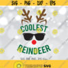 Reindeer SVG Christmas SVG Christmas reindeer svg Christmas boy shirt design Boy Christmas svg Cricut Silhouette svg dxf png jpg Design 1132