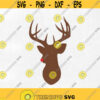 Reindeer Svg Christmas Reindeer Svg Rudolph Svg Deer Head Svg Deer Svg Svg Files Cricut Silhouette Cut Files. Design 269