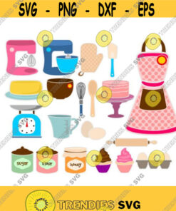 Retro Baking Cooking Cuttable Design Svg Png Dxf Eps Designs Cameo File Silhouette Design 2016