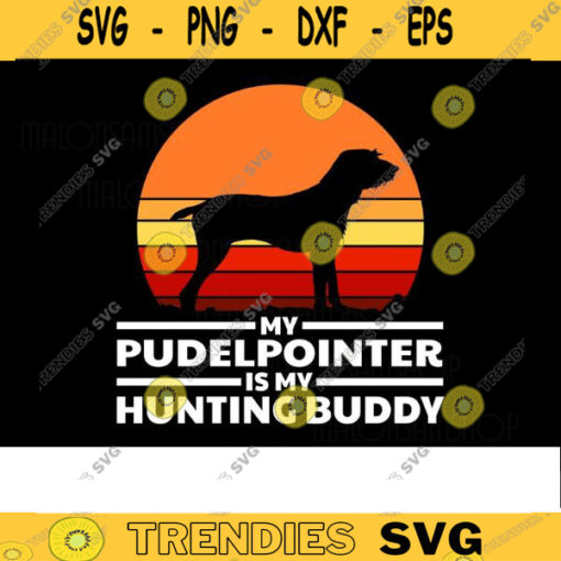 Retro Dog SVG My Pudelpointer hunting clipart hunting svg deer hunting svg easter svg hunt svg duck svg hunting dog svg for lovers Design 169 copy