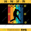 Retro Hockey SVG Hockey hockey svg hockey clipart hockey player svg hockey cut file hockey stick svg Design 404 copy