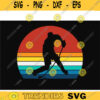 Retro Hockey SVG hockey svg hockey clipart hockey player svg hockey cut file for lover Design 349 copy