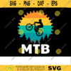 Retro Mountain Bike SVG Mountain bike Gear biker svg mtb svg mountain bike svg cycling svg bicycle svg for Lovers Design 175 copy