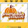 Retro Pumpkin Season svg Pumpkin Season svg Fall svg Retro svg Pumpkin svg png dxf Cut Files for Cricut