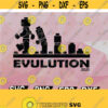 Retro Vintage Evulution 2021 svg svg png dxf eps cutting file for cricut digital Design 111