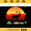 Retro hunting SVG Elk hunter hunting clipart hunting svg deer hunting svg easter svg hunt svg egg hunt svg for lovers Design 419 copy