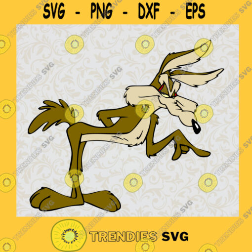 Road Runner Wile E. Coyote Fictional Character SVG Digital Files Cut Files For Cricut Instant Download Vector Download Print Files