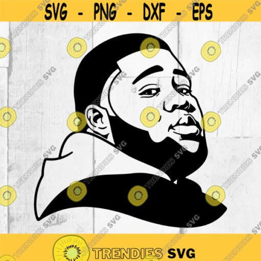 Rod Wave SVG Cutting Files 3 Rapper Digital Clip Art Hip Hop SVG RB Hip hop cricut RAP. Design 54